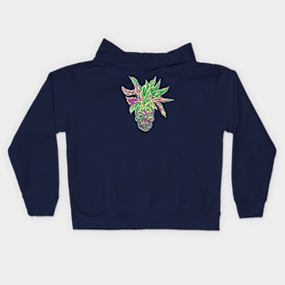 Skull Planter Kids Hoodie